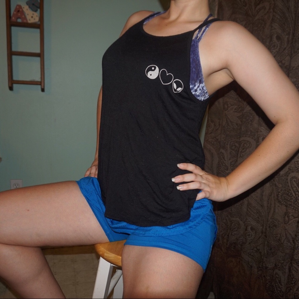 Alien Peace Love Tank